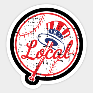 LOCAL51631 NYY Style Sticker